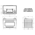 thumbnail image 5 of Odyssey Battery ODYODX-AGM34R 850 CCA & 1050 CA SAE Standard Terminal Battery, 5 of 5