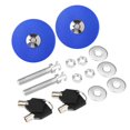 thumbnail image 3 of Car Universal Engine Hood Cover Lock Key Pin Kit Safety Latch Pin (Black）, 3 of 4