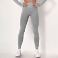 thumbnail image 3 of Bigersell Bootcut Yoga Pants for Women Yoga Full Length Pants Camouflage High Waist Hip Tights Quick-Drying Stretch Seamless Yoga Pants Ladies Ease into Comfort Yoga Pants, 3 of 9