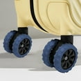 thumbnail image 5 of Suitcase Silica Gel Protective Cover Trolley Case Silent Universal Wheel Cover Wheel Noise Reduction Caster Protective Cover Can Increase Wear Resistance, Usupdd 2025 Suitcase Silica Gel, 5 of 6