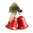 thumbnail image 1 of Advancent Campana navideña decorativa de diseño armonioso. Duradera y resistente. El cordón produce sonido fácilmente. Ideal para balcones, Kits de decoración para fiestas Rojo, 1 of 6