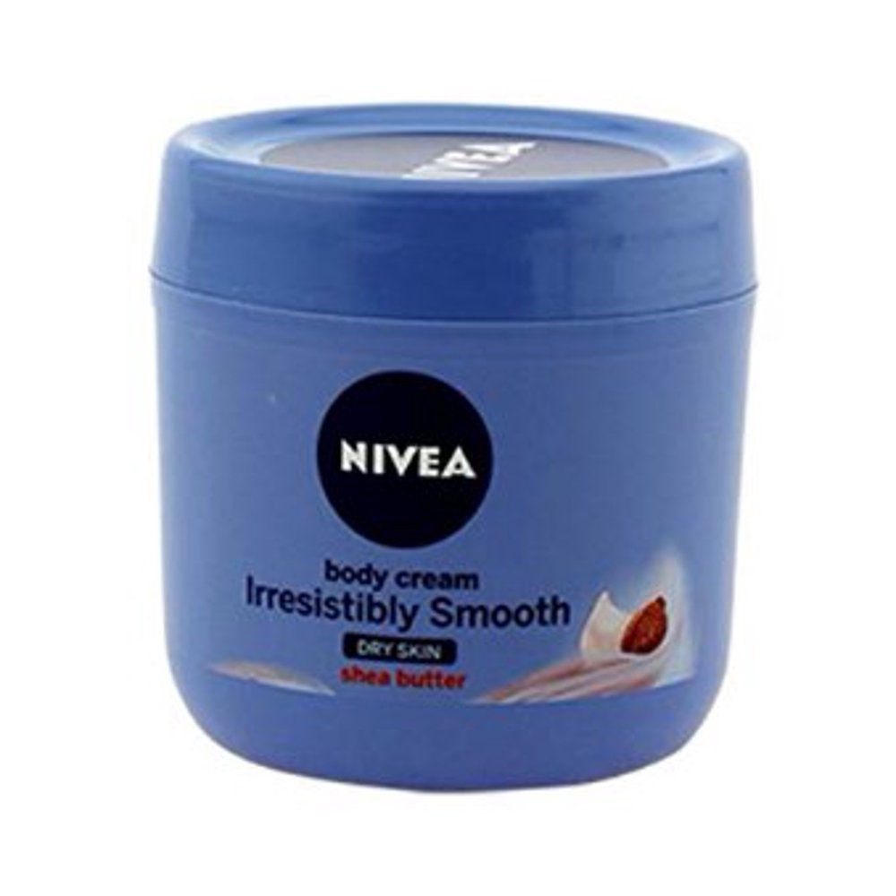 Nivea Irresistibly Smooth Body Cream Dry Skin Shea Butter 400 ml