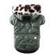 thumbnail image 1 of Ropa de perro del animal doméstico Invierno Casual Ropa de abrigo Teddy Chaqueta de peluche, 1 of 5
