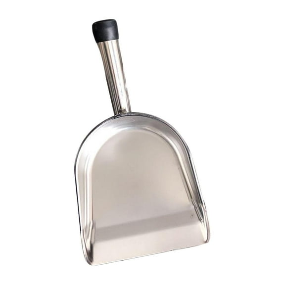 Recogedor de mano, pala de alimentación multifunción, recipiente para polvo de acero inoxidable, herramienta de limpieza de escritorio, recogedor para Medio