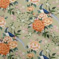 thumbnail image 1 of oneOone Silk Tabby Light Green Fabric Asian Chinese Craft Projects Decor Fabric Printed By The Yard 42 Inch Wide, 1 of 4