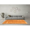 thumbnail image 3 of Ahgly Company Indoor Rectangle Abstract Orange Modern Area Rugs, 8' x 12', 3 of 4