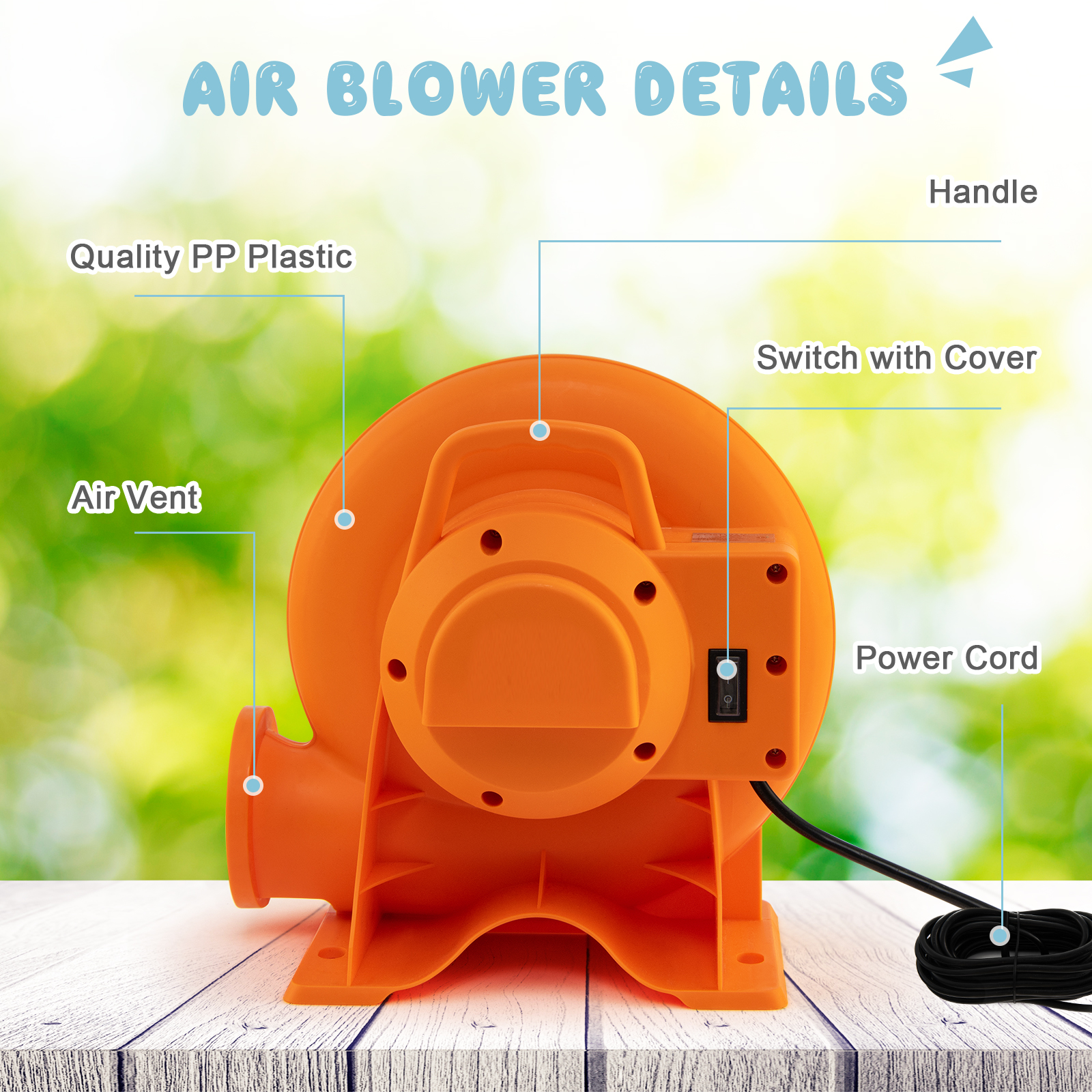 INFLATABLE BOUNCY AIR BLOWER / FAN - general for sale - by owner -  craigslist