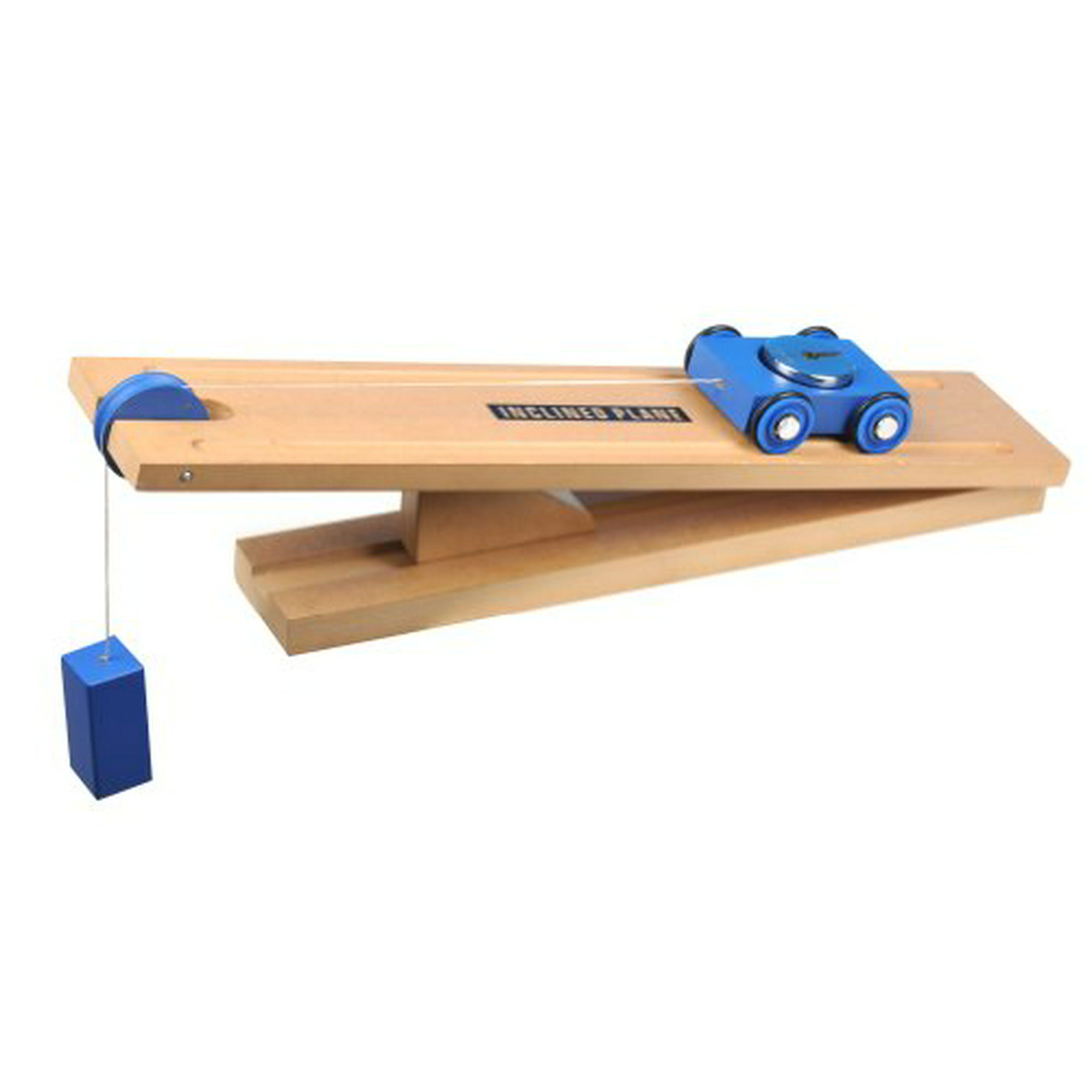 hand2mind Wood Simple Machine collection with Inclined Plane and 