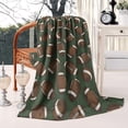 thumbnail image 3 of Football Pattern Blanket,Comfortable Soft Lamb Wool Throw Blanket,All Season,Warm Lightweight Blankets for Sofa Bed Couch Living Room Chair,50"x60", 3 of 4