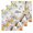 Gray, variant on Easter Kitchen Dish Towels for Drying Dishes Set of 3, Spring Farmhouse Bunny Flower Blue Wood Grain Waffle Weave Microfiber Hand Tea Bathroom Towels Quick Dry & Absorbent Towel 15.7x23.6