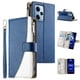 thumbnail image 1 of Funda cartera GANGXUN para Xiaomi Poco X5 Pro , cuero PU con tarjetero, cremallera, correa de mano, soporte y protección 1186°, 1 of 6