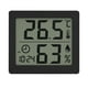 thumbnail image 2 of Termómetro digital de interior para el hogar, sensor de temperatura y humedad, higrómetro para interiores, higrómetro para habitación de bebé, higrómetro para invernadero, 2 of 7