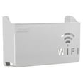 thumbnail image 2 of veasfak Router Shelf Wall Hanging Easy to Install Simple Organizer Cable Bracket Storage New Gray, 2 of 8