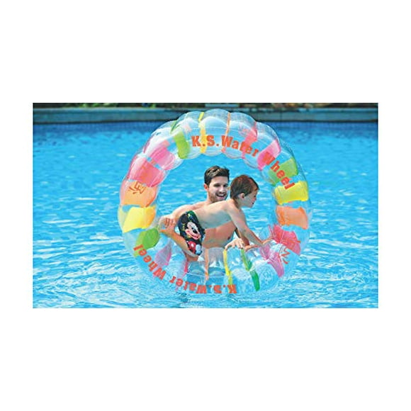 Jilong Water Wheel - Giant Inflatable Swimming Pool Water Wheel Toy (49.2" X 33")
