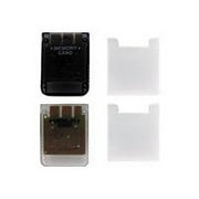 Pelican - Flash memory module - Sony PlayStation Memory Card (pack of 2) - for Sony PlayStation, Sony PSOne