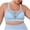 BU1, variant on Yellow Women's Solid Color Hollow Sports Shoulder Strap Gathered Large Size Underwire Bra
