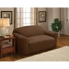 TexStyle Wavy Stretch Loveseat Slipcover
