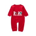 thumbnail image 2 of Innerwin Pyjama de Noël Manches Longues Maman Papa Enfant Ensemble de Pyjamas Assortis pour la Famille Fête Col Rond Vêtements de Nuit Décontractés Bébé 6-9M, 2 of 3