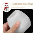 thumbnail image 7 of Soimiss Silicone Snowman Storage Bottle Mold, White, Flexible and Heat-Resistant,  1Set, 7 of 7