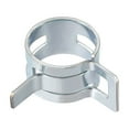 thumbnail image 4 of Uxcell 17mm Silver Tone Steel Band Spring Clamp for Fuel Line Silicone Hose 20 Pack, 4 of 5
