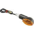 thumbnail image 2 of BikeMaster Ministalk Marker Light Oval Carbon/Amber, 2 of 2