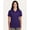 Deep Purple, variant on 437F Women's Dri-Power Polo-Black-S