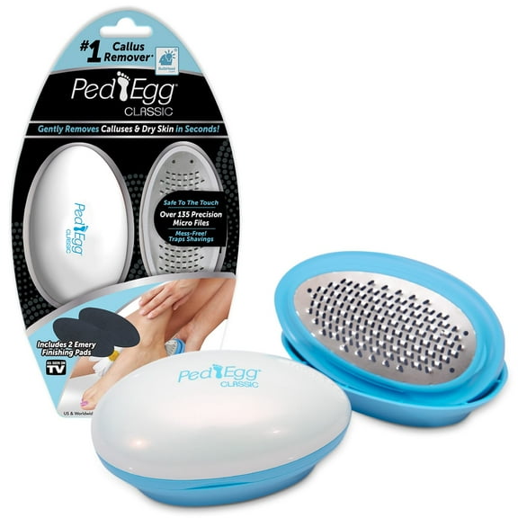 As Seen on TV Original Ped Egg Professional The Ultimate Foot File With Finishing Pad