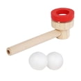 thumbnail image 4 of Bolas que soplan juguetes, juego de pelota flotante, juego de desafío, juguete interactivo al aire libre, juguete de bola que de madera para, 4 of 9