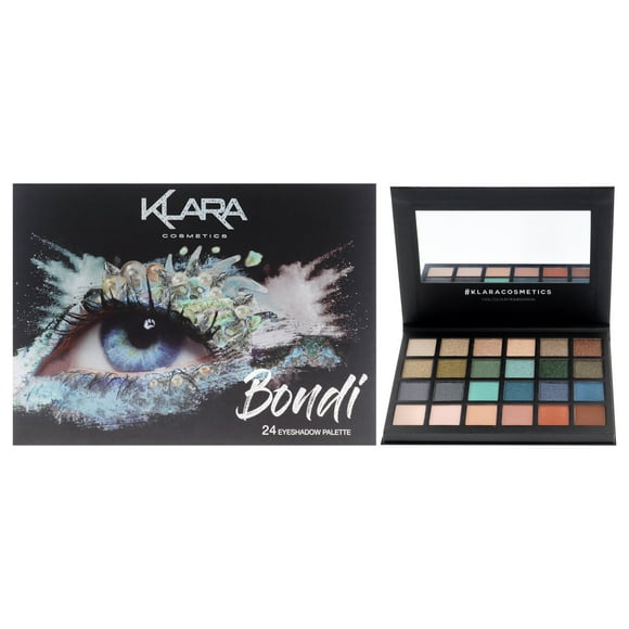 Paleta de 24 sombras de ojos - Bondi de Klara para mujer - 1.68 oz