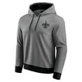 thumbnail image 2 of Men's Darius Rucker Collection by Fanatics Black New Orleans Saints Tonal Knit Pullover Hoodie, 2 of 5