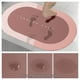 thumbnail image 5 of Diatomaceous Bath Rug | Super Absorbent Fast Drying Bathroom Mat | Non Slip Rubber Backing | Washable Modern Floor Mat | Multi-Use | 16x24in | Gray Blue Pink, 5 of 9