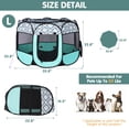 thumbnail image 5 of SENNAUX Foldable Pet Playpen Portable Dog Crate for Dogs Cats Other Small Animals,L, 5 of 7