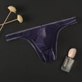thumbnail image 3 of MSJUHEG Boxers For Men Mens Boxer Briefs Mens Ransparent Thong Thin Mesh Sexy Underwear Fun Mens Boxers Purple Xxl, 3 of 3