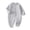 Blue, variant on Bxsruta Baby Bodysuit Cotton One-Piece Romper Long Sleeve and Play Outfit