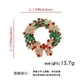 thumbnail image 1 of RV Cinco broches navideños, coronas, muletas, bolsas de regalo de muñecos de nieve, sombreros, aleaciones de alta calidad, gotas de aceite de unos 3-4 cm brillar Electrónica, 1 of 5