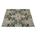 thumbnail image 5 of Rugsotic Carpets Hand Tufted Wool Eco-Friendly Area Rugs - 12'x12', Square, Blue, Modern Contemporary Design, High Pile Handmade Anti Skid Rugs for Living Room, Bed Room (K00722), 5 of 5