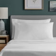 thumbnail image 6 of Mainstays 100% Cotton Dreamy Soft 2‑Pack 220 Thread Count Brushed and Washed Sateen Cotton King Pillowcases, Artic White, 6 of 9