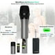 thumbnail image 3 of Micrófono inalámbrico Bietrun UHF Metal Dual Handheld Inalámbrico, 3 of 9