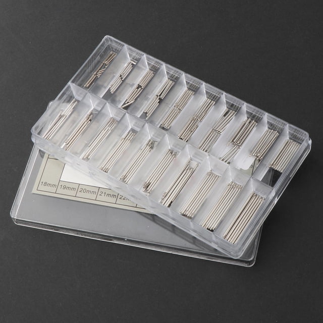 400x Pasadores de resorte para correas de reloj, para correas de reloj de 8-27 mm, resistentes, resistentes, de fácil instalación, prácticos pasadores