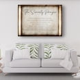 thumbnail image 3 of Bible Verse Poster The Serenity Prayer Wall Art Room Decorative Canvas For Bedroom Canva Photos Print Artwork Framed 16×24 in, 3 of 5