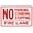 Warning Sign 3, variant on No Storage Permitted Above Sign - 8"x12" Aluminum Tin Warning Sign, Outdoor Use for Home Garden