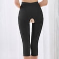 thumbnail image 6 of Women's High Compression Shapewear Shorts, Firm Tummy Control & Thigh Slimmer, Post-Operative Recovery Leggings, Seamless Invisible Shaping Wear for Daily Use(Black,XL), 6 of 8