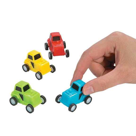 Pullback Tractors - Party Favors - 12 Pieces