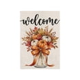 thumbnail image 2 of Zznnkj Fall Harvest Garden Flags 11.81x17.71 Inch, Pumpkin Maple Leaf Yard Banner for Autumn Thanksgiving Farmhouse Outdoor Porch Decorations, 2 of 6
