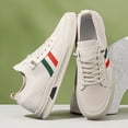 thumbnail image 6 of Men's Breathable Knit Slip-On Sneakers, Lightweight Casual Shoes with Elastic Laces, Comfortable Footwear for Everyday and Travel Wear, 6 of 10