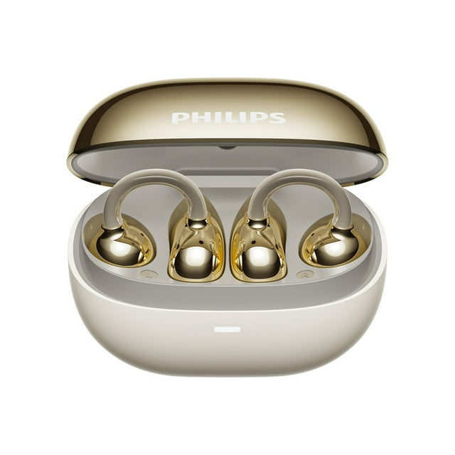Auriculares Bluetooth Philips TAT3469 con micrófono AI - Dorados