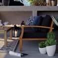 thumbnail image 4 of Lounge Sofa, Wood, Brown Natural Blue Navy, Modern Contemporary Urban Design, Outdoor Patio Balcony Cafe Bistro Garden Furniture Hotel Hospitality, 4 of 10