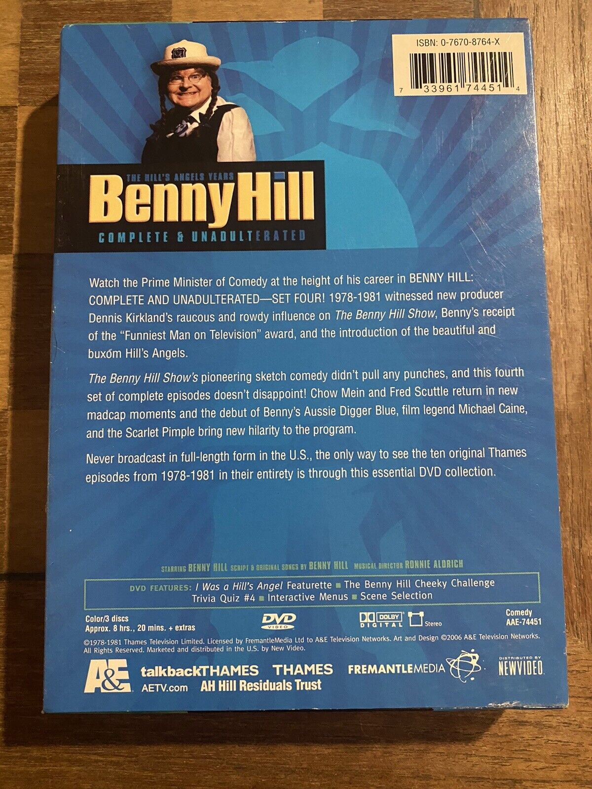 Benny Hill Set 4: Hill's Angels Years - Comp u0026 Un