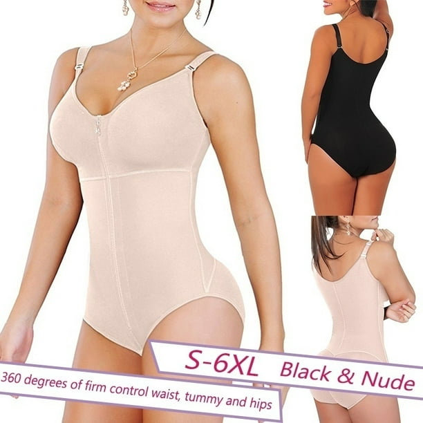 Shapewear for Women Tummy Control Compression Garment Butt Lifter Bodysuit  Plus Size Body Shaper with Hook Crotch Beige : : Clothing, Shoes &  Accessories