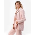 thumbnail image 2 of Blazer amplio cruzado AMAD Casual para mujer Talla M, 2 of 4